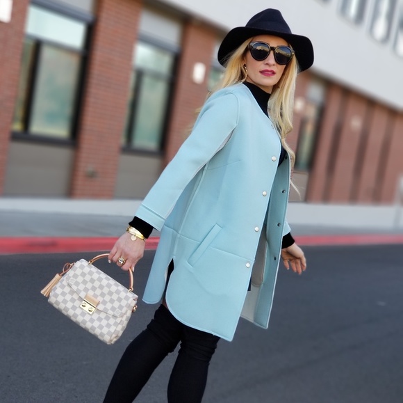 Baby Blue Jacket Structured - Picture 2 of 5